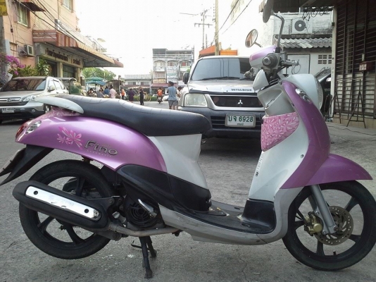 Fino ปี 54 สีชมพู ล้อแม็ค รถบ้าน สวย เครื่องเดิมๆ เอกสารครบ
