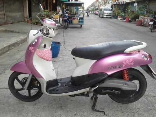 Fino ปี 54 สีชมพู ล้อแม็ค รถบ้าน สวย เครื่องเดิมๆ เอกสารครบ