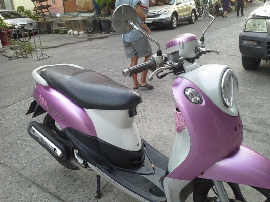 Fino ปี 54 สีชมพู ล้อแม็ค รถบ้าน สวย เครื่องเดิมๆ เอกสารครบ