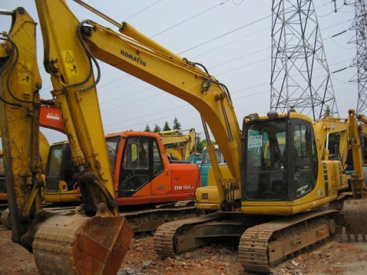 รถแบคโฮมือสอง KOMATSU PC120 สภาพรถเยี่ยม 090-268-2646