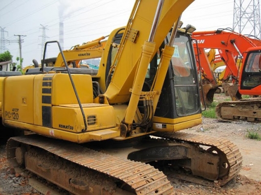 รถแบคโฮมือสอง KOMATSU PC120 สภาพรถเยี่ยม 090-268-2646
