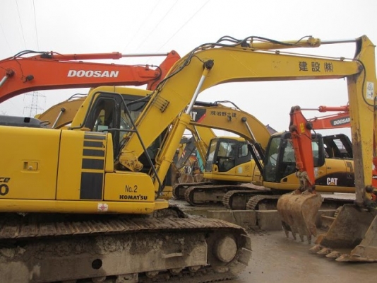 รถแบคโฮมือสอง KOMATSU PC120-6 สภาพรถเยี่ยม 090-268-2646