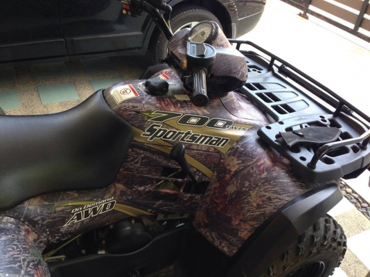 ขาย ATV 2006  POLARIS SPORTSMAN 700 EFI  TWIN ลายพราง พร้อมลุย