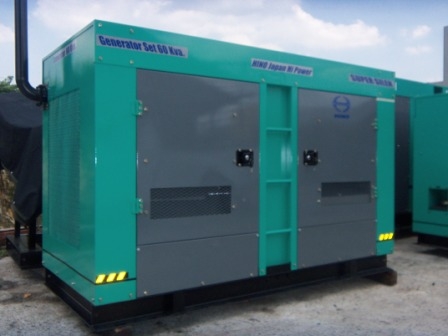 ขายเครื่องปั่นไฟ 60 Kva.HINOBYJAPAN รับประกัน6เดือน