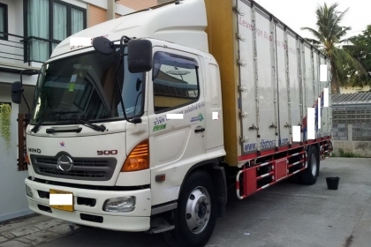 ขาย Hino mega 500 ปี 54 ตู้ 10 บาน วิ่งน้อย สภาพสวย โทร 088-4501277