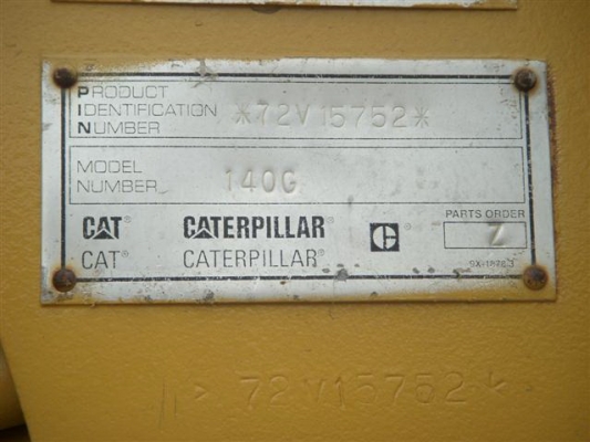 ขายรถเกรด 140G นำเข้าจากอเมริกา สภาพดีพร้อมใช้งานแน่นอน S/N:72V-15752 Year:1993 Hour:1095 สนใจโทรเลยค่ะ 094-5543017 เจี๊ยบ MTS ขายรถเกรด 140G นำเข้าจากอเมริกา สภาพดีพร้อมใช้งานแน่นอน S/N:72V-15752 Year:1993 Hour:1095 สนใจโทรเลยค่ะ 094-5543017 เจี๊ยบ MTS