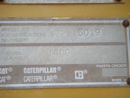 ขายรถเกรด 140G นำเข้าจากอเมริกา ทำสีสภาพพร้อมใช้งาน S/N :72V-15019  Year:1992  Hour:1xxxx  รถจอดที่รังสิตพร้อมตรวจสภาพค่ะ  สนใจติดต่อสอบถามรายละเอียดเพิ่มเติมได้ที่เบอร์ 094-5543017  เจี๊ยบ MTS ค่ะ