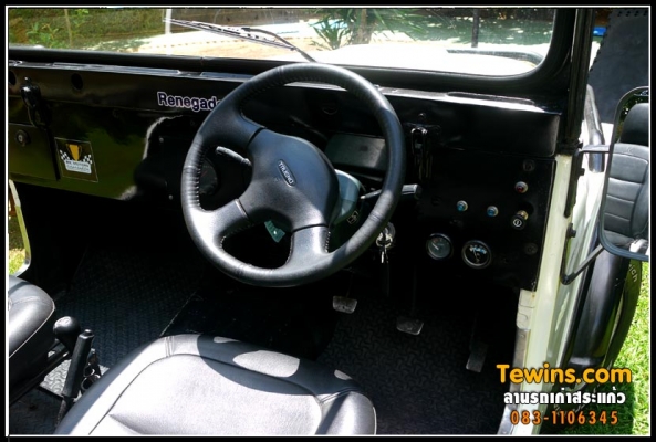 JEEP CJ5 ช่วงสั้นดีเซล ทะเบียนแท้พร้อมโอน JEEP CJ5 ช่วงสั้นดีเซล ทะเบียนแท้พร้อมโอน