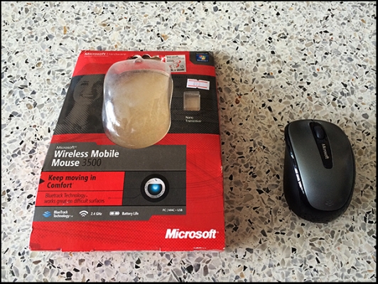 Microsoft Wireless Mobile Mouse 3500 BlueTrack