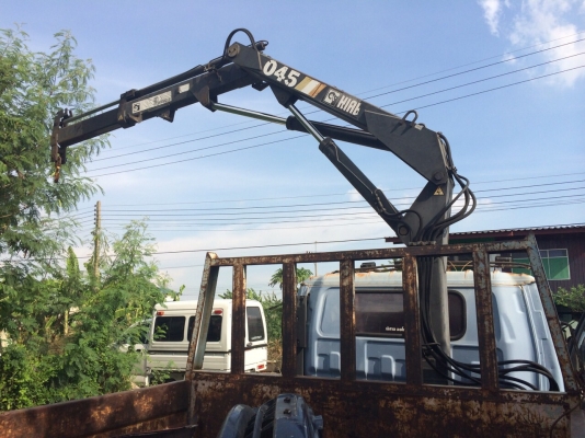 ขายรถบรรทุก6ล้อติดเครน3ตัน ISUZU NPR 120แรงม้า ปี2538 C/N NPR66PX5S-7xxxxxx E/N 4HF1-2xxxxx รถห้าง ทะเบียนไม่ขาด