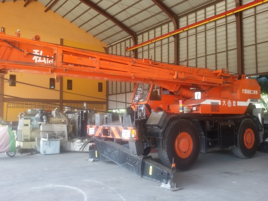 รถเครน25ตันนำเข้าจากญี่ปุ่น /สดและจัดไฟแนนท์