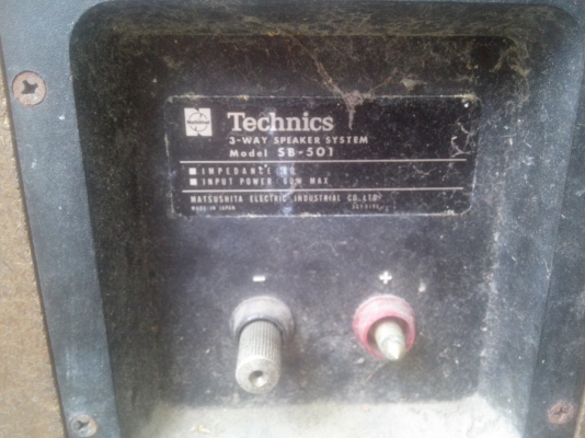 ขายลำโพงTechnics