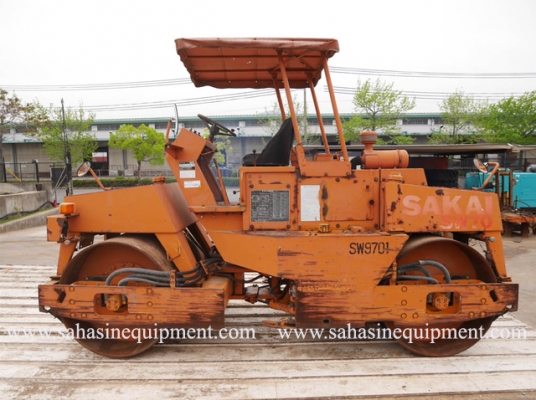 รถบด SAKAI SW70 นำเข้า บจก.สหสินอีควิปเม้นท์ โทร.081-5851880, 02-5168100-1 www.sahasinequipment.com