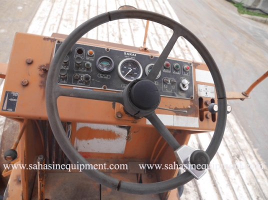 รถบด SAKAI SW70 นำเข้า บจก.สหสินอีควิปเม้นท์ โทร.081-5851880, 02-5168100-1 www.sahasinequipment.com