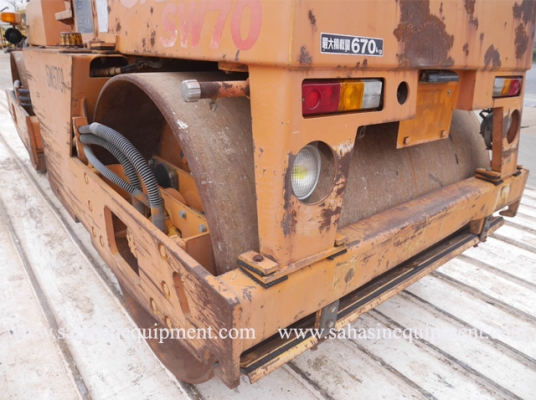 รถบด SAKAI SW70 นำเข้า บจก.สหสินอีควิปเม้นท์ โทร.081-5851880, 02-5168100-1 www.sahasinequipment.com