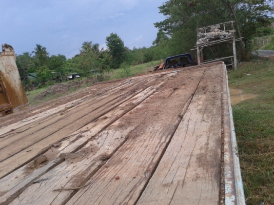 สิบล้อสองเพลา ท้ายลาด (ท้ายเป็ด)   195   แรงม้า พร้อมใช้งาน