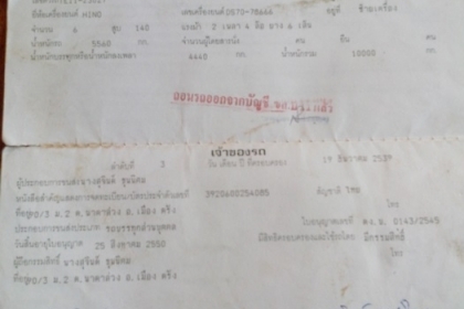 ขายรถบรรทุกหกล้อฮีโน่สิงห์ไฮเทคเ