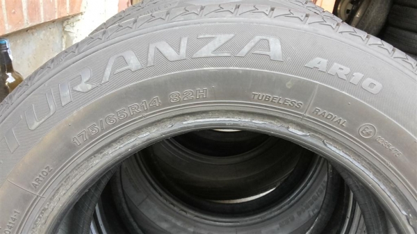 บริสโตน Turanza ar10 175 65 14 ดอกสวย