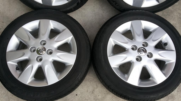 ล้อแม็กซ์ nissan march ขอบ15 พร้อมยาง 175 60 15