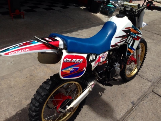 ต้ำพระราม2ขาย YAMAHA DT 200CC ปี1995ทะเบียนแท้ๆโอนขนส่ง2จังหวะ1สูบแต่งแนวมอเตอร์ครอส