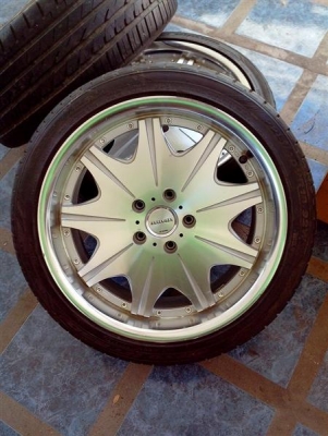 ขายล้อแม็กซ์ W WORK D3S ขอบ18 5รู100 หน้าตื้น หลังลึก กว้าง8 ขายล้อแม็กซ์ W WORK D3S ขอบ18 5รู100 หน้าตื้น หลังลึก กว้าง8