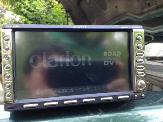 เครื่องเล่น DVD 2 ดิน Addzest by clarion ราคา 1600 บาท