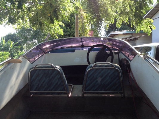 เรือไฟเบอร์ สปีดโบ็ท15ฟุตเครือง25แรง