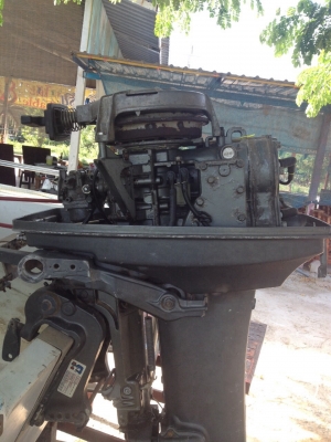 เรือไฟเบอร์ สปีดโบ็ท15ฟุตเครือง25แรง