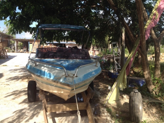 เรือไฟเบอร์ สปีดโบ็ท15ฟุตเครือง25แรง