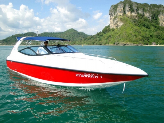 เรือไฟเบอร์ สปีดโบ็ท15ฟุตเครือง25แรง