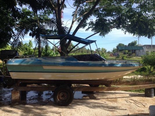 เรือไฟเบอร์ สปีดโบ็ท15ฟุตเครือง25แรง