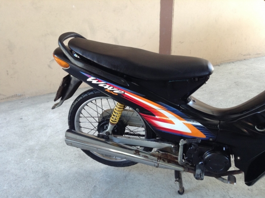 ราคาถูก ขี่กลับได้เลย ขาย!!! เวฟ100 ปี45 รถเครื่องดีคับ ทะเบียนครบ ภาษี53