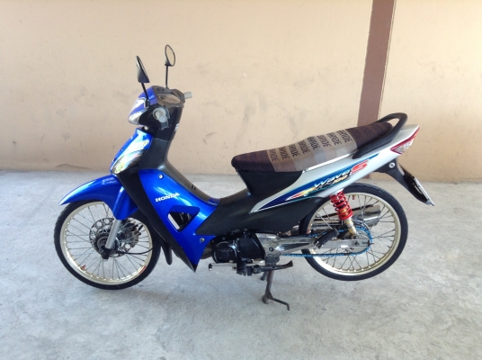 ราคาถูก ขี่กลับได้เลย ขาย!!! เวฟ100ยูบ็อก สภาพแต่ง ปี48 รถเครื่องดีคับ ทะเบียนครบ