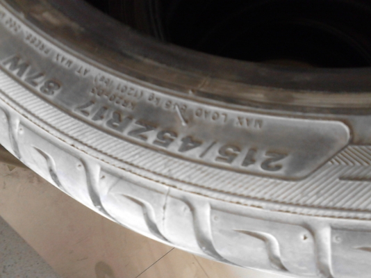 215/45R17 KAISER KENDA RADIAL ดอกยางหนา สวย  TEL.081-427-3941