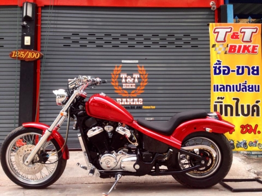 ต้ำพระราม2ขาย HONDA STEED400 ปี97 อินวอยสรรพสามิตครบทุกฉบับ สีสวยมากครับ ท่อเสียงดุๆระบบไฟติดทุกดวง