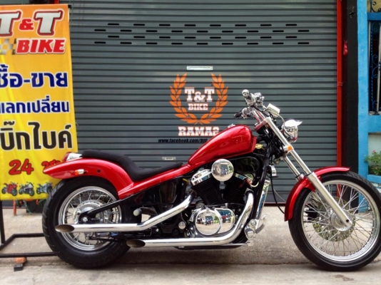 ต้ำพระราม2ขาย HONDA STEED400 ปี97 อินวอยสรรพสามิตครบทุกฉบับ สีสวยมากครับ ท่อเสียงดุๆระบบไฟติดทุกดวง