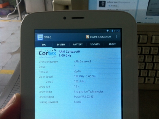 (ขอขอบคุณผู้ซื้อที่ขับรถมารับของที่หน้าโรงเรียนนายร้อยตำรวจเป็นอย่างสูงครับ)แท็ปเล็ต จอ 7 นิ้ว ซีพียู 1 จิ๊ก ไวไฟ ใส่ซิมโทรและเล่นเน็ตได้ กล้องหน้าหลัง เพิ่มเม็มโมรี่การ์ดได้ รายละเอียดตามรูป มีตัวเครื่องกับที่ชาจน์ ราคาต่อรองได้ อยู่ใกล้ทางแยกสามพราน โรง