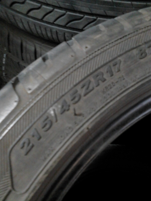 215/45R17 KAISER KENDA RADIAL ดอกยางหนา สวย  TEL.081-427-3941