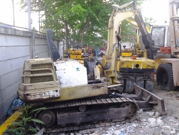 รถแบคโฮ รถขุด YANMAR B37 พร้อมหัวคีบไม้ คีบเหล็ก มือสองเก่าญี่ปุ่น พร้อมใช้งาน