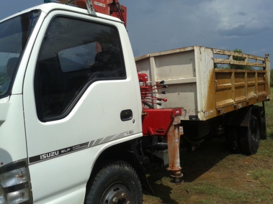 หกล้อดั้มอีซุสุ  175  แรงม้า  ติดเครน  3 ตัน  พร้อมใช้งาน เล่มพร้อม...