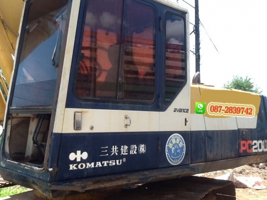 ขายรถแบคโฮ KOMATSU PC 200-5