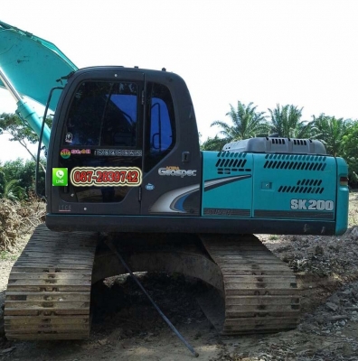 ขายรถแบคโฮ KOBELCO SK 200 MARK 8 YN 12 SUPER  5,2XX ชม.