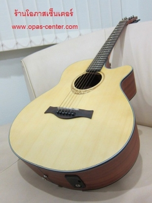 กีต้าร์โปร่งเว้าไฟฟ้า Amari รุ่น AM-408C สีไม้ด้าน ของใหม่ EQ อย่างดี G-Tone