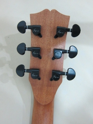 กีต้าร์โปร่งเว้าไฟฟ้า Amari รุ่น AM-408C สีไม้ด้าน ของใหม่ EQ อย่างดี G-Tone