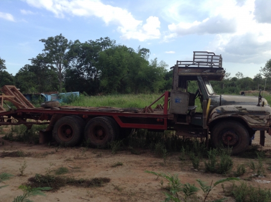 ขายเทเลอร์ 10 ล้อหัวยาวเพลาเดียว  เครื่อง 6BD1 165 HP คัสซีสวย เฟืองท้ายใหญ่จัมโบ้ หางพับไฮดรอริค ทะเบียนชุดโอนพร้อมโอน