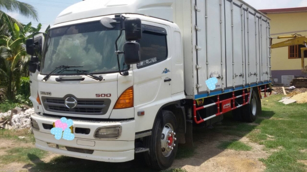 HINO-FGเมกก้า.ปี54.ตู้10บาน.มือ1ออกห้าง.สภาพสวยพร้อมใช้-