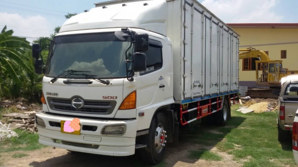 HINO-FGเมกก้า.ปี54.ตู้10บาน.มือ1ออกห้าง.สภาพสวยพร้อมใช้-