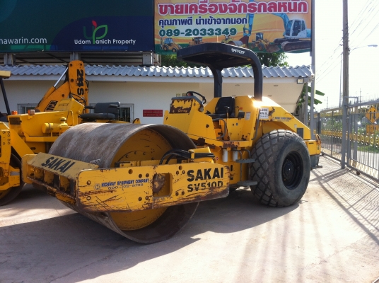 มาใหม่ ขายรถบด SAKAI SV510D รถเก่านอกสวย ไม่เคยใช้งานในไทย สภาพเดิมๆ เอกสารครบ