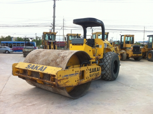 มาใหม่ ขายรถบด SAKAI SV510D รถเก่านอกสวย ไม่เคยใช้งานในไทย สภาพเดิมๆ เอกสารครบ