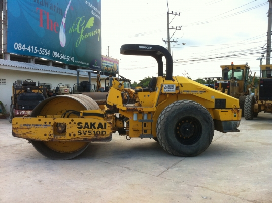 มาใหม่ ขายรถบด SAKAI SV510D รถเก่านอกสวย ไม่เคยใช้งานในไทย สภาพเดิมๆ เอกสารครบ